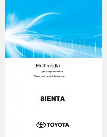 toyota sienta 2025 navigation & multimedia system manual